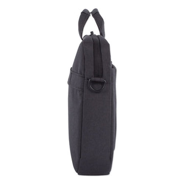 Swiss Mobility Cadence Slim Briefcase, Holds Laptops 15.6", 3.5" X 3.5" X 16", Charcoal freeshipping - TVN Wholesale